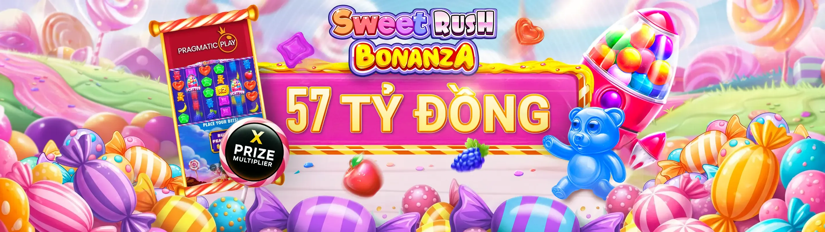 Biểu tượng jackpot lớn và thắng lớn